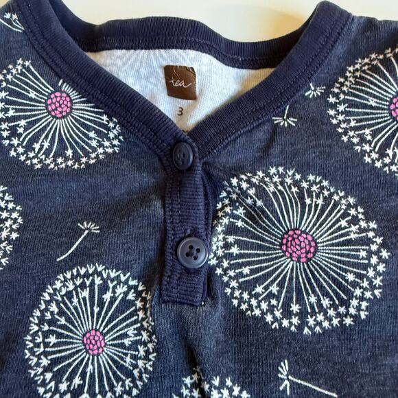 Tea Collection Wish Button Neck Dress 3 - Picture 5 of 10